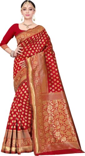 Available In 4 Hit Colors Silk Saree