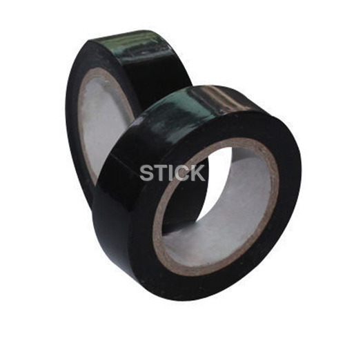 Black PVC Tape - PVC Material, Black Color | Electrical Insulation, Wire Bundling, Color Coding, Temporary Repairs, Flame Resistant