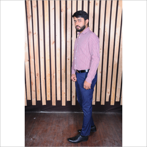 Mens Formal Shirt - Cotton Poplin Fabric | Durable, Stylish, Soft Texture, Easy Care, Shrink and Fade Resistant