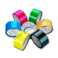 Tear Tapes - 100% Cotton Material, Width Options 5/7.5/10cm, Multicolor: Green, Yellow, Blue, Red | Eco-friendly, Pressure Sensitive Acrylic Adhesive