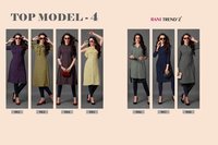 7 Colors Designer Long Shirt Kurtis