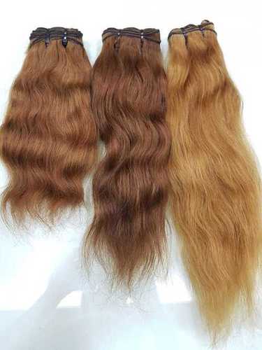 Indian Wavy Blond Hair