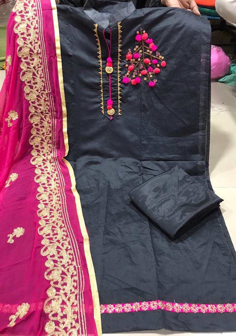 Exclusive Hand Work Dress Material
