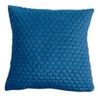 Quilted Cushion Cover - Soft Cotton Blend, 18x18 Inches | Elegant Design, Luxurious Texture