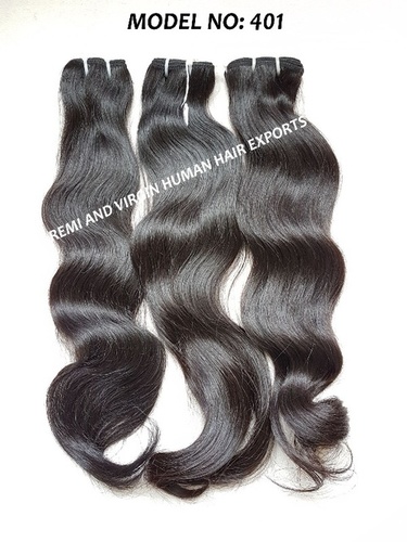 Natural Indian Virgin Remy Hair - 100% Temple Raw Hair, 10-30 Inch Lengths | No Shedding, Double Weft, Natural Wavy Style, Easy To Restyle, Lasts 2-3 Years