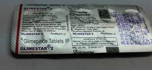 Glimepiride Tablets Trader Supplier Exporter