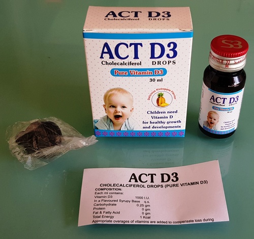 Cholecalciferol Drops Vitamin D3