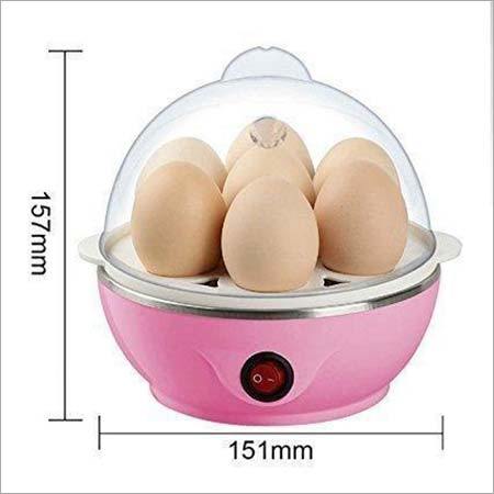 Egg Boiler - Plastic Material | Compact Design, Efficient Cooking, Easy to Clean