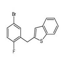 2-[(5-Bromo-2-Fluorophenyl)Methyl]-Benzo[B]Thiophene Cas No: 1034305-17-3