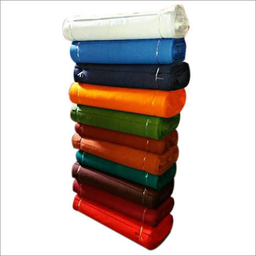 Multi Color Plain Acrylic Fabric