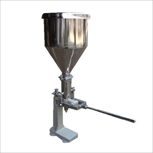 Cream Filler Machine - Color: Silver