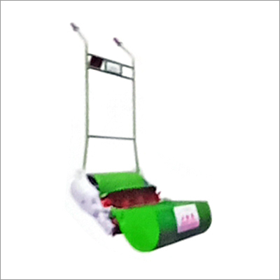 Plastic Coated Green Lawn Mower