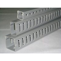 Welding Set Pvc Channels - Pvc Material, Grey Color, Painted Surface Finish | Designed For Durable Utility In Pipe And Cable Management