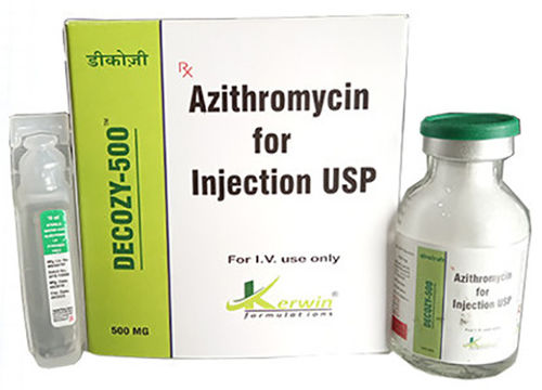Azitromycin 500 (lyophilized Powder Form)