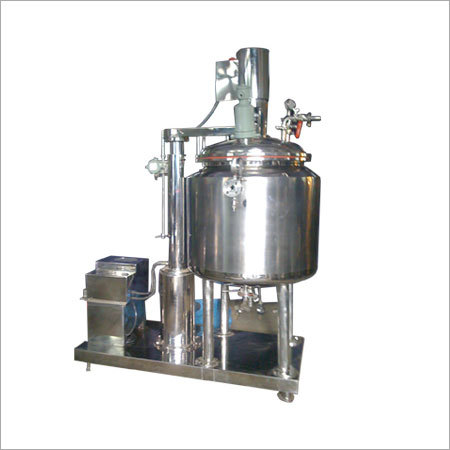 Mixing Vessel for Ointments, Lotions & Pastes - SS 316 & SS 304, 10 to 5000 Ltrs Capacity, High Speed Emulsifier, Top/Bottom Entry Stirrer, Electro Polished Finish