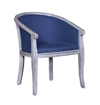 Handmade Fabric Lounge Lobby Chair