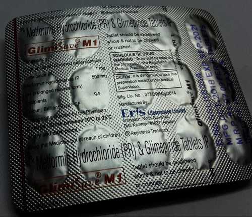 metformin hydrocloride prolong released glime pride tablets