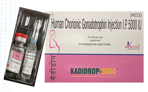 Human Chorionic Gonadotropin 5000 Iu (Lyophilized Cake Form) Injection