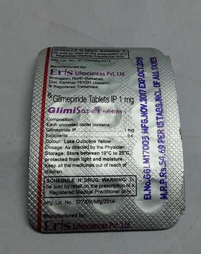 Glimepride Tablets General Medicines
