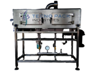 Steam Shrink Tunnel Machine - Stainless Steel, 20-240v Voltage | High Efficiency Packaging Solution