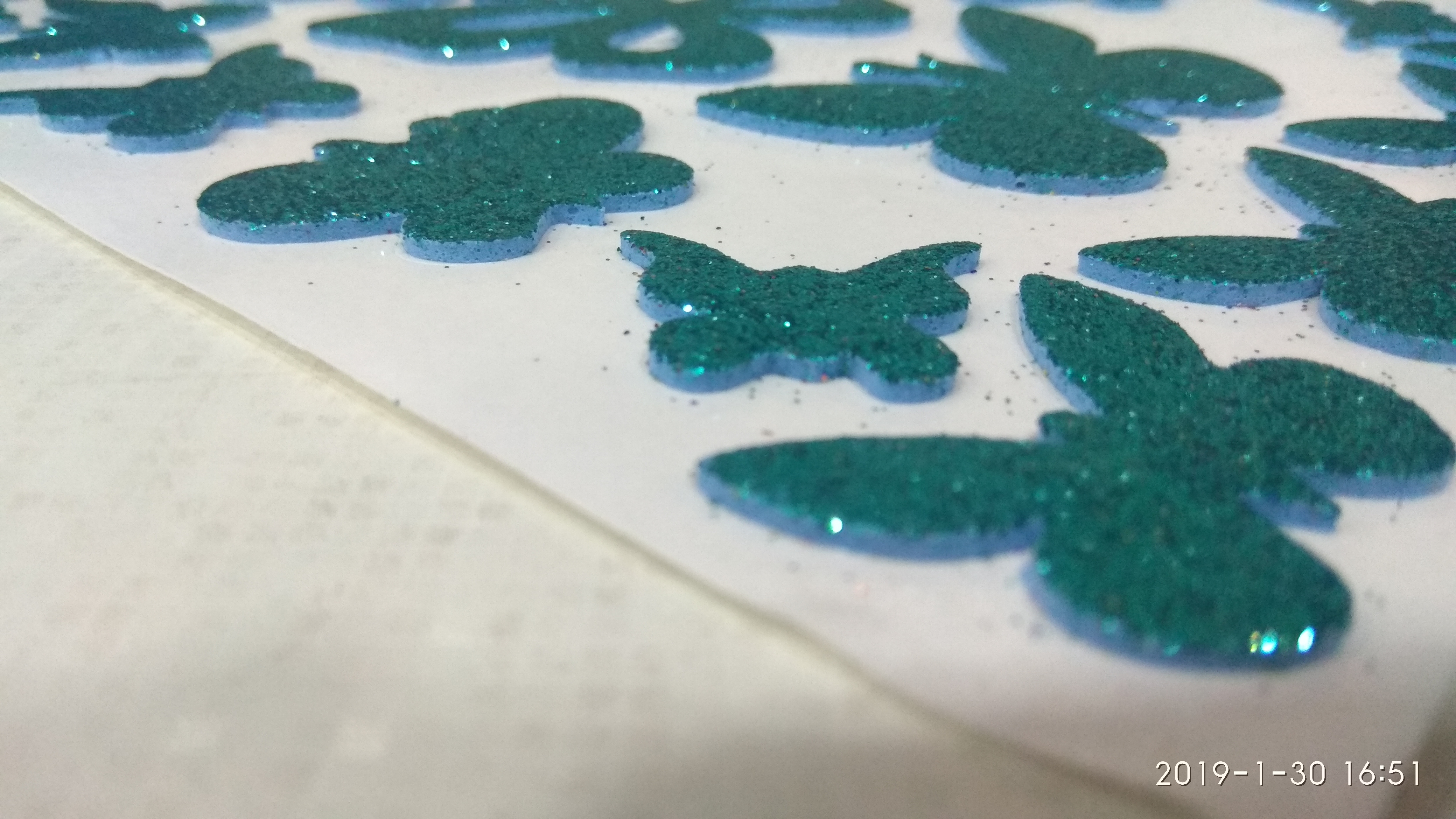 Craft Villa Glister Butterfly Glitter Sticker