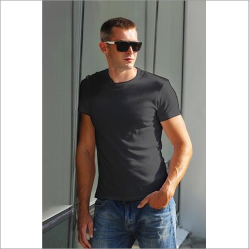 Classic Plain Men's T-shirt - Grey