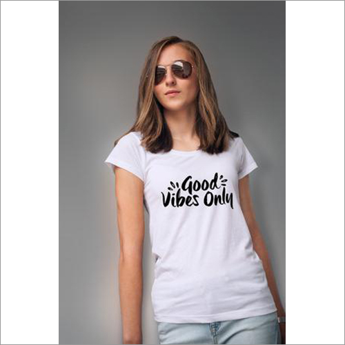 Good Vibes Only Women's T-shirt - White