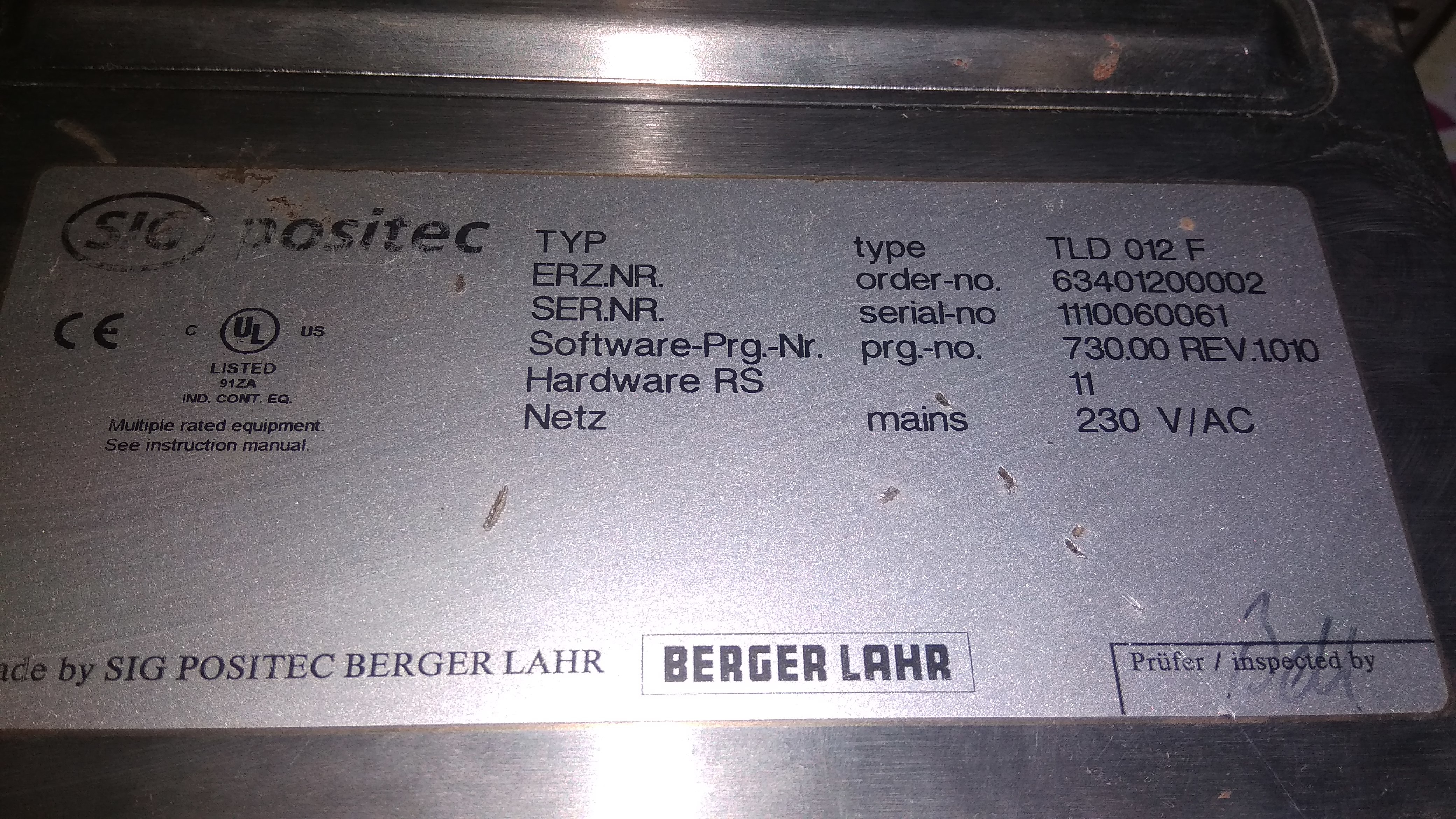 BERGER LAHR SERVO DRIVE