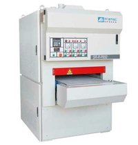 White Wide Belt Sanding Machine