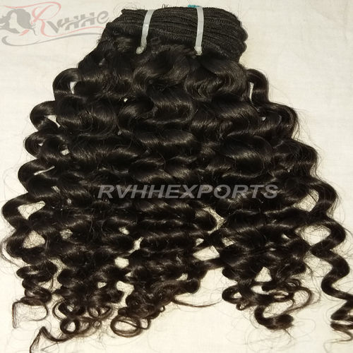 Yes Virgin Weaving Extension Type Natural Raw Indian Curly Hair
