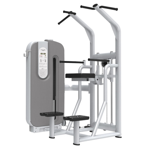 CHIN - Dip Machine Steel Frame 1400x1500x2300mm, 80KG Weight Stack, Ergonomic Design
