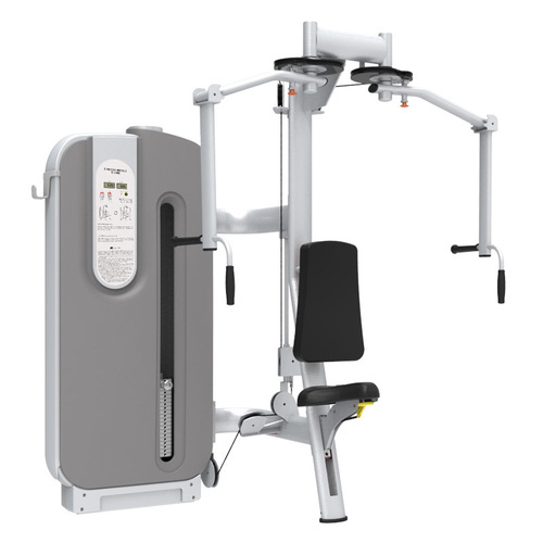 Pec Fly Seated Machine - Steel, 200x150x120cm, Gray | Chest Workout, Muscle Growth, Strength Building, Targeted Training