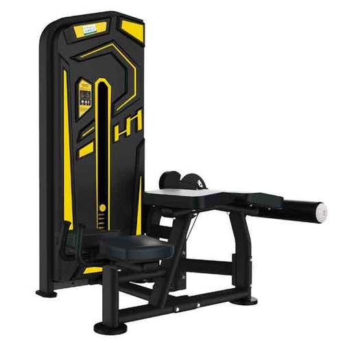 Leg Curl Fitness World EVO - Steel, 1660x1230x1750mm, Black | Leg Curl, Strength Training, Weight Stack 80/120KG