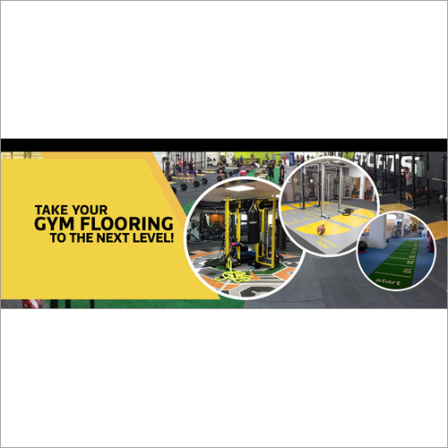 Commercial Gym Flooring Services - Rubber, 10-20mm Thickness, Black, 1000 kg/mÂ³ Density | Budget Friendly, Custom Design, Slip Resistant, Fast Installation, Impact Reduction, Plyometric Benefits, 5-Year Warranty