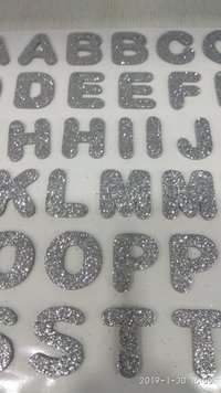 Craft Villa Glister Alphabet Glitter Sticker