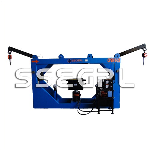 Blue Pipe Bending Machine