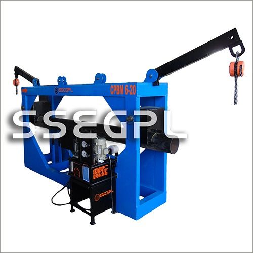 Blue Steel Pipe Bending Machine