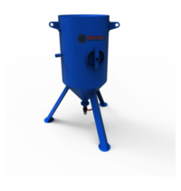 Blue Sand Blasting Hopper