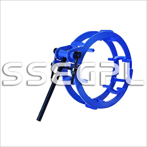 Blue Manual Pipe Clamp