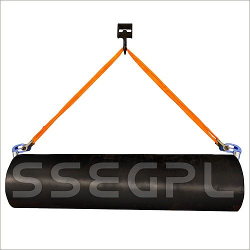 Black And Orange Pipeline Lifting Hook