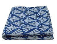 Indigo Print Blue Color Fabric
