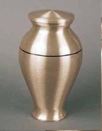 Athena II Brass Urn