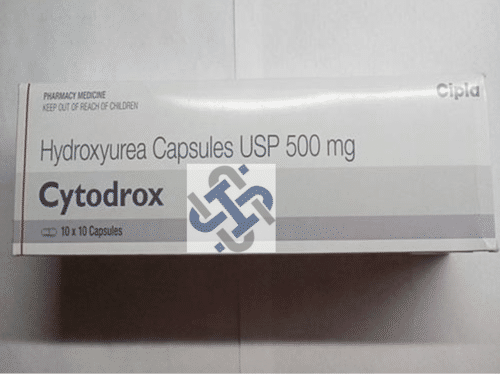 Cytodrox Hydroxyurea 500Mg Capsule General Medicines