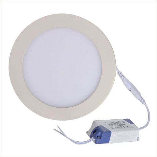 Round LED Panel Light - Ceramic, 12W/10W/7W, Cool White | IP66 Rated, Ideal for Hotels, Offices, Hospitals, and Conference Rooms