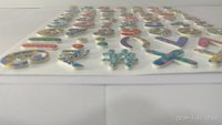 Craft Villa Glare Numeric Print Sticker