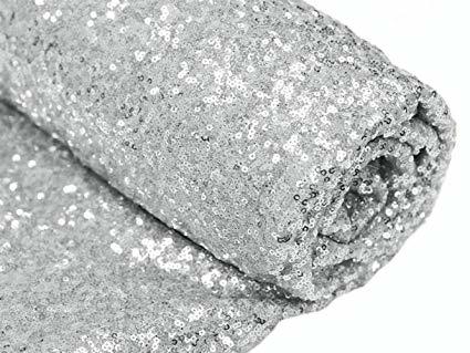 Silver Sequin Fabric
