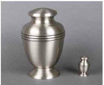 Mercury Brass Cremation Urn