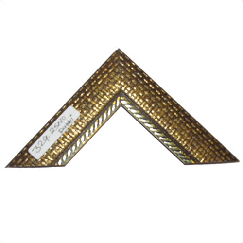 Gold Plastic Photo Frame