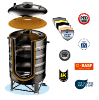 Tropinox 6 Layer Stainless Steel Water Tanks