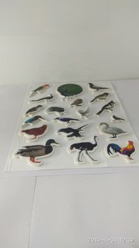 Craft Villa Glare Birds Print Sticker
